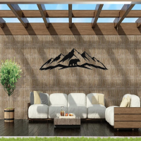 Mountain & Bear Wall Art - Image 3