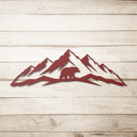 Mountain & Bear Wall Art - Image 5