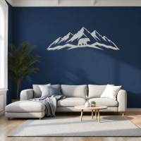 Mountain & Bear Wall Art - Image 6