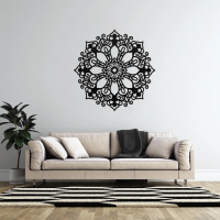 Mystic Bloom Mandala Wall Art - Image 3