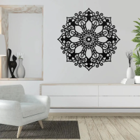 Mystic Bloom Mandala Wall Art