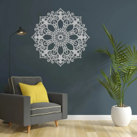 Mystic Bloom Mandala Wall Art - Image 6