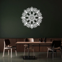 Mystic Bloom Mandala Wall Art - Image 7
