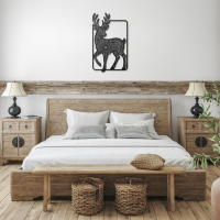 Mystic Forest Deer Metal Art - Image 3