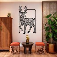 Mystic Forest Deer Metal Art - Image 3