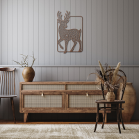 Mystic Forest Deer Metal Art - Image 8