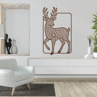 Mystic Forest Deer Metal Art - Image 7