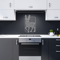 Mystic Forest Deer Metal Art - Image 10