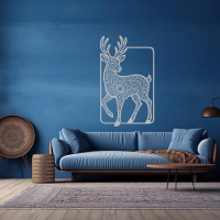 Mystic Forest Deer Metal Art - Image 5