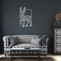Mystic Forest Deer Metal Art - Image 6