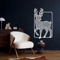 Mystic Forest Deer Metal Art - Image 4
