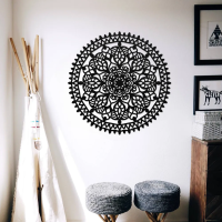 Mystic Sun Mandala Wall Art - Image 3