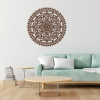 Mystic Sun Mandala Wall Art - Image 4