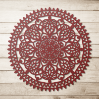 Mystic Sun Mandala Wall Art - Image 5