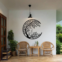 Mystic Woman Tree Face Wall Art - Image 2