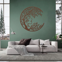Mystic Woman Tree Face Wall Art - Image 4