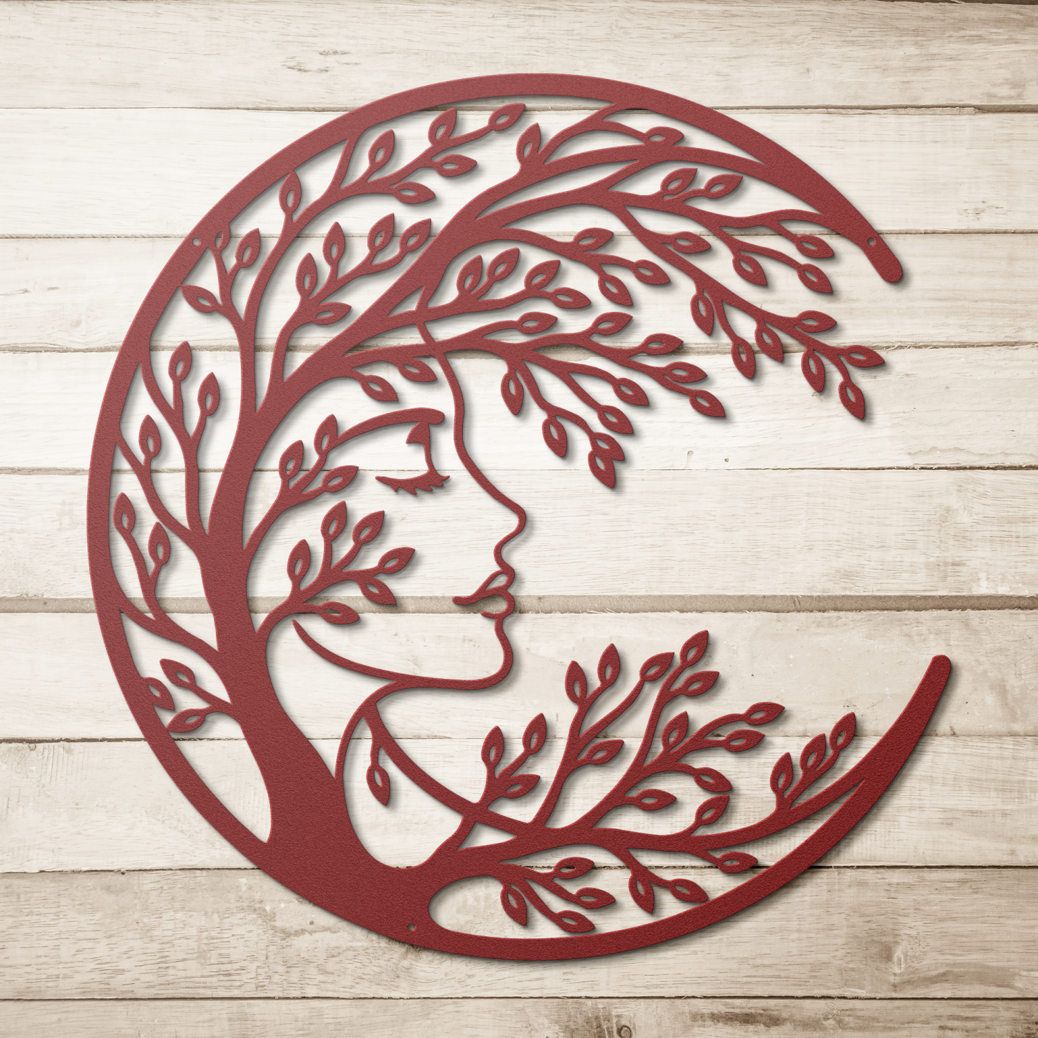 Mystic Woman Tree Face Wall Art - Image 5