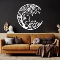 Mystic Woman Tree Face Wall Art - Image 7
