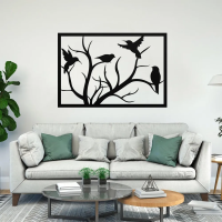 Nature’s Melody Bird Branch Art - Image 2