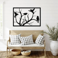 Nature’s Melody Bird Branch Art - Image 3
