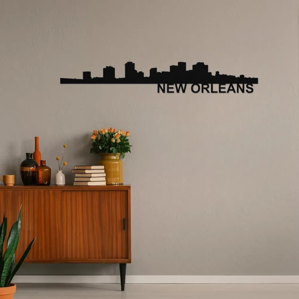 New Orleans Skyline - Metal Wall Art - Image 3