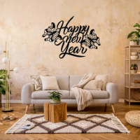 New Year Celebration Metal Art - Image 2