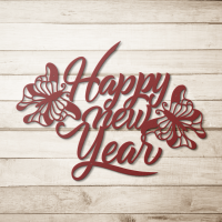 New Year Celebration Metal Art - Image 5