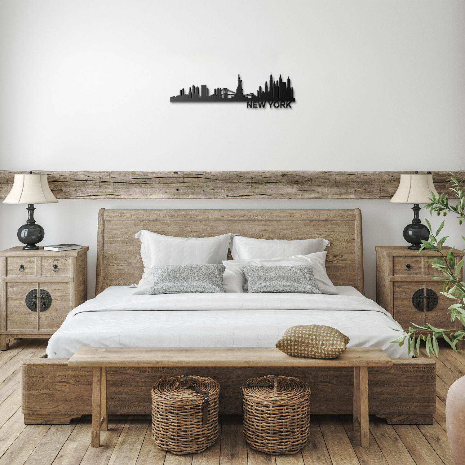 New York Skyline - Metal Wall Art - Image 3