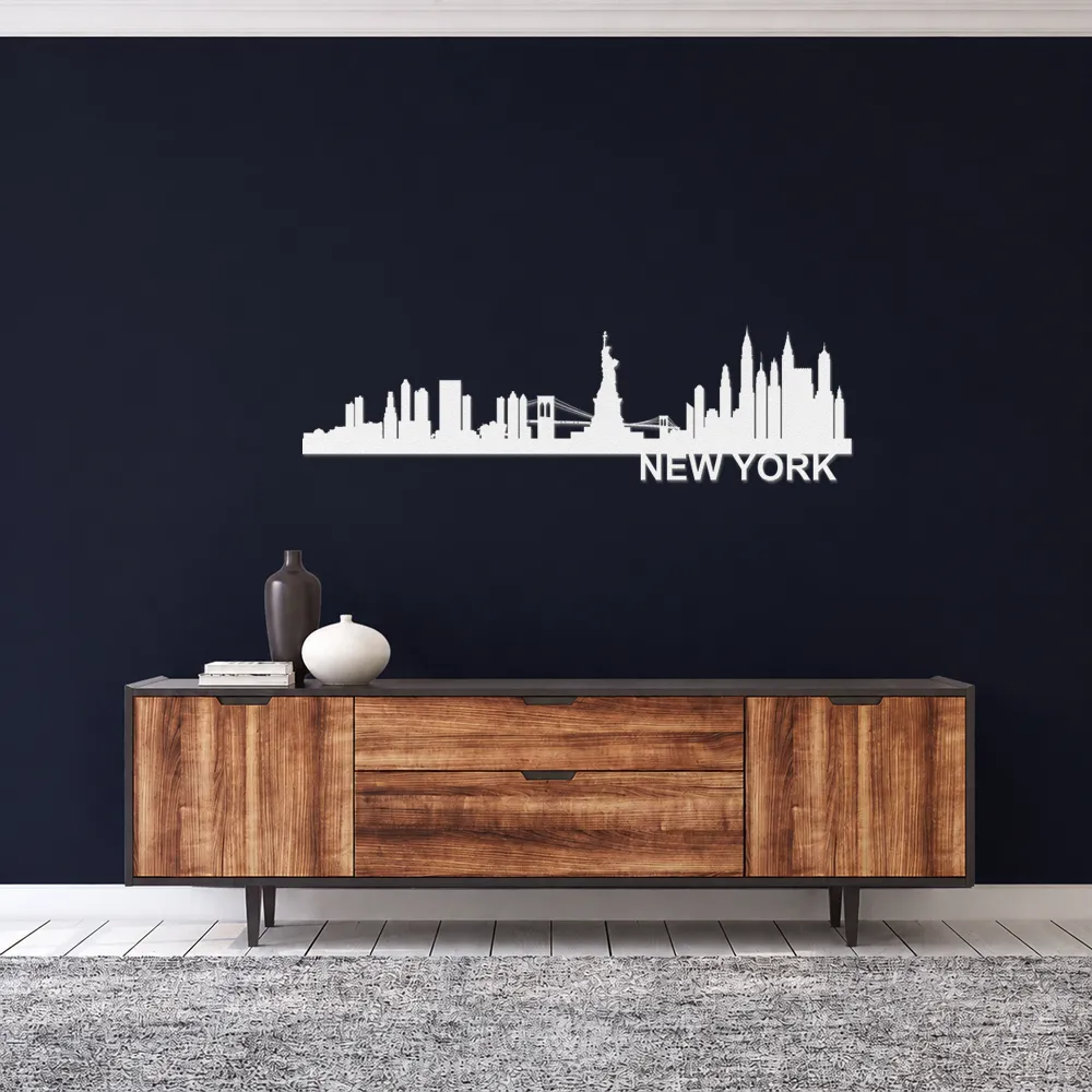 New York Skyline - Metal Wall Art - Image 8
