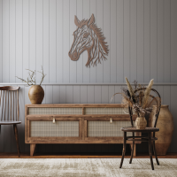 Noble Horse Head Metal Art - Image 8