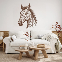 Noble Horse Head Metal Art - Image 7