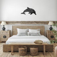 Ocean Dolphin Steel Wall Art - Image 3