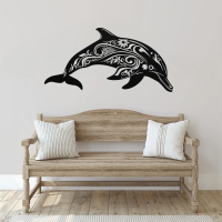 Ocean Dolphin Steel Wall Art - Image 3