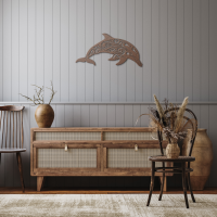 Ocean Dolphin Steel Wall Art - Image 8