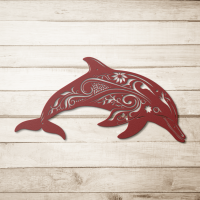 Ocean Dolphin Steel Wall Art - Image 5