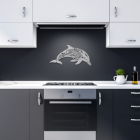 Ocean Dolphin Steel Wall Art - Image 10