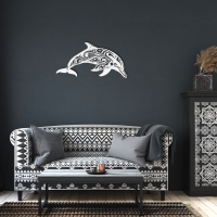 Ocean Dolphin Steel Wall Art - Image 6