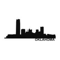 Oklahoma City Skyline - Metal Wall Art
