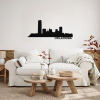 Oklahoma City Skyline - Metal Wall Art - Image 2