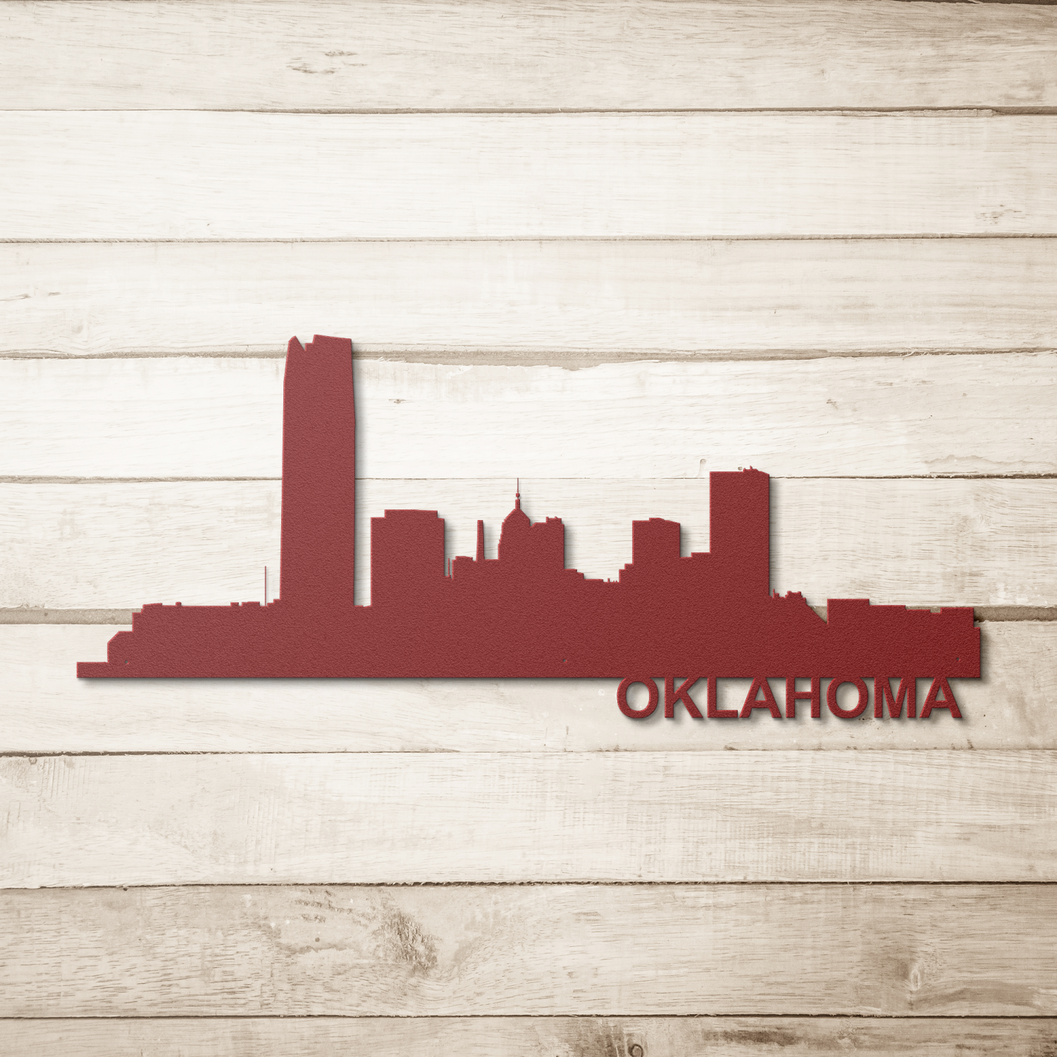 Oklahoma City Skyline - Metal Wall Art - Image 5