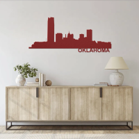 Oklahoma City Skyline - Metal Wall Art - Image 5