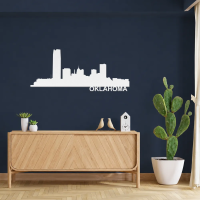 Oklahoma City Skyline - Metal Wall Art - Image 7