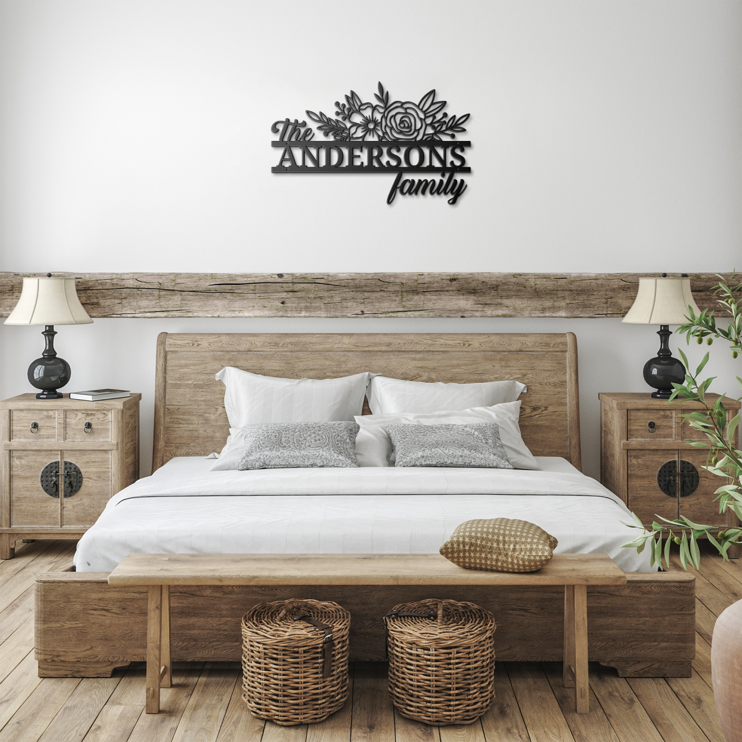 Outdoor Last Name Metal Wall Art - Image 3