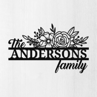 Outdoor Last Name Metal Wall Art
