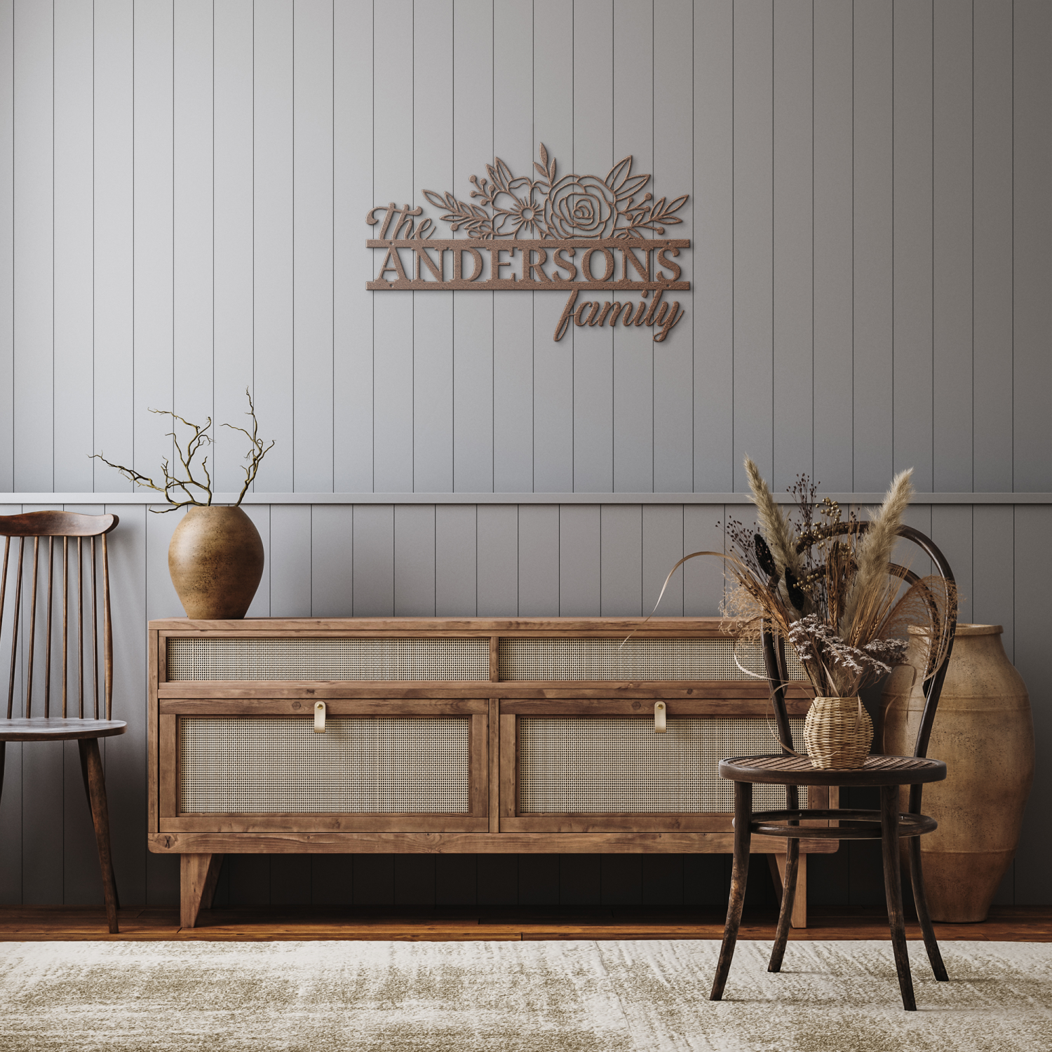 Outdoor Last Name Metal Wall Art - Image 8