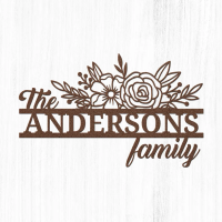 Outdoor Last Name Metal Wall Art - Image 2