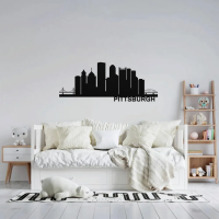 PITTSBURGH Skyline - Metal Wall Art - Image 2
