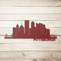PITTSBURGH Skyline - Metal Wall Art - Image 5