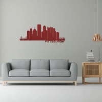 PITTSBURGH Skyline - Metal Wall Art - Image 5