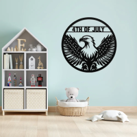 Patriotic Eagle Wall Art - Image 3